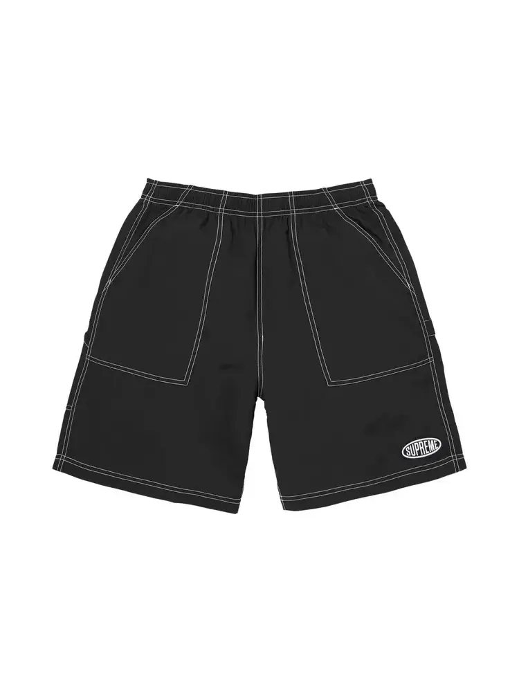 Шорты Supreme Nylon Painter Short — изображение 1 из 2, черный