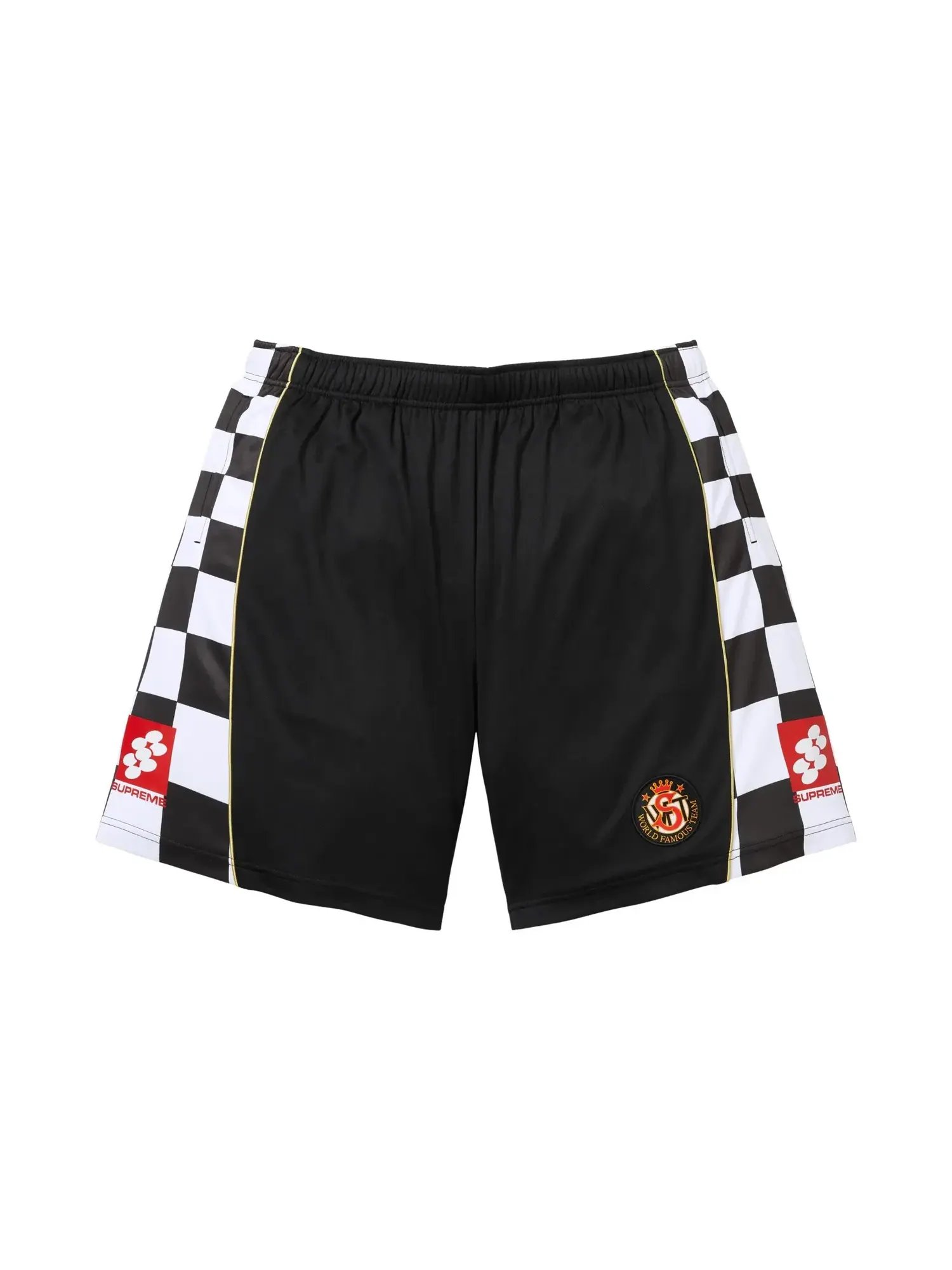 Шорты Supreme Checkerboard Short — изображение 1 из 2, черный