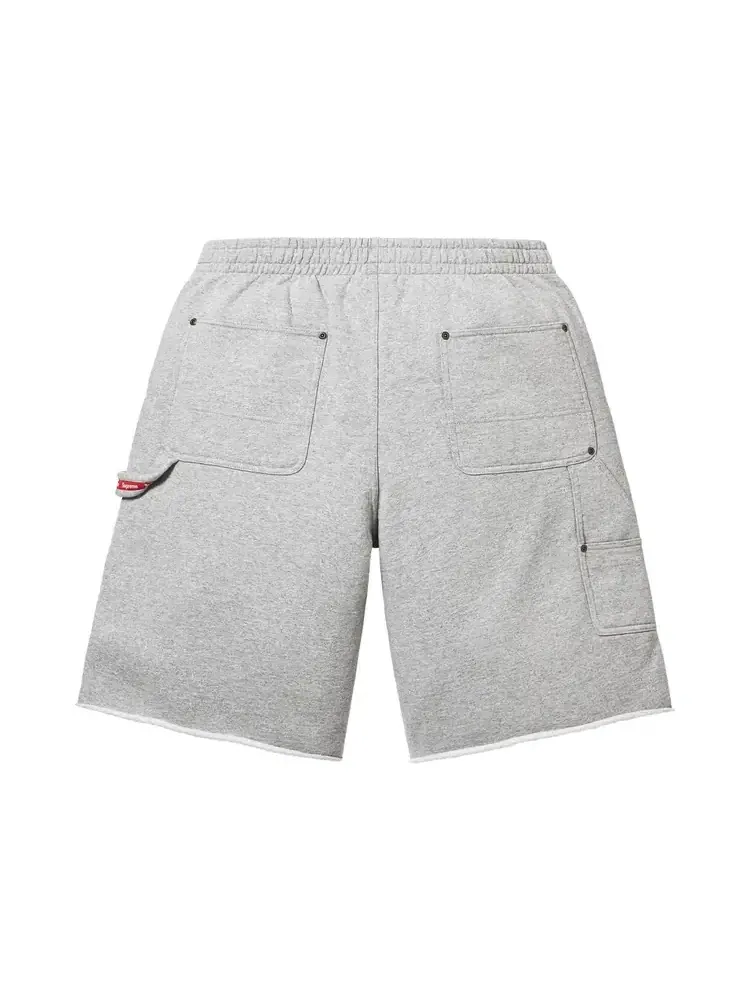 Спортивные шорты Supreme Double Knee Painter Sweatshort — изображение 2 из 2, серый