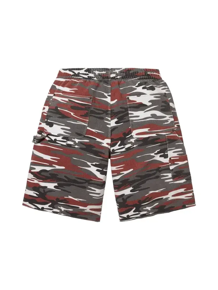 Спортивные шорты Supreme Double Knee Painter Sweatshort — изображение 2 из 2, красный