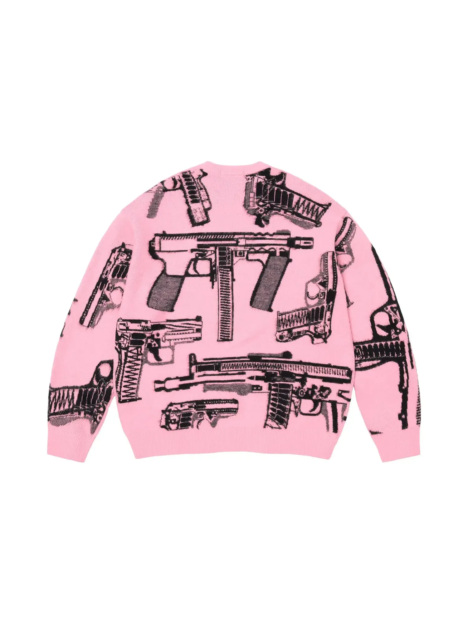 Свитер Supreme Guns — изображение 2 из 2, розовый