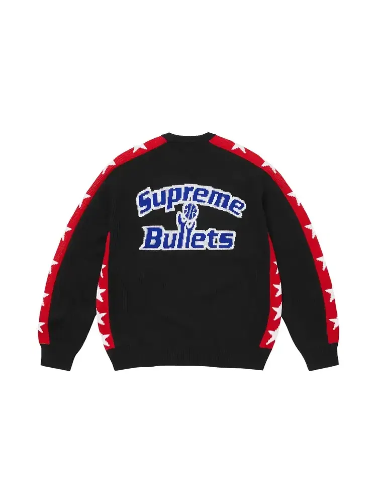 Свитер Supreme x Mitchell & Ness Teams — изображение 2 из 2, черный