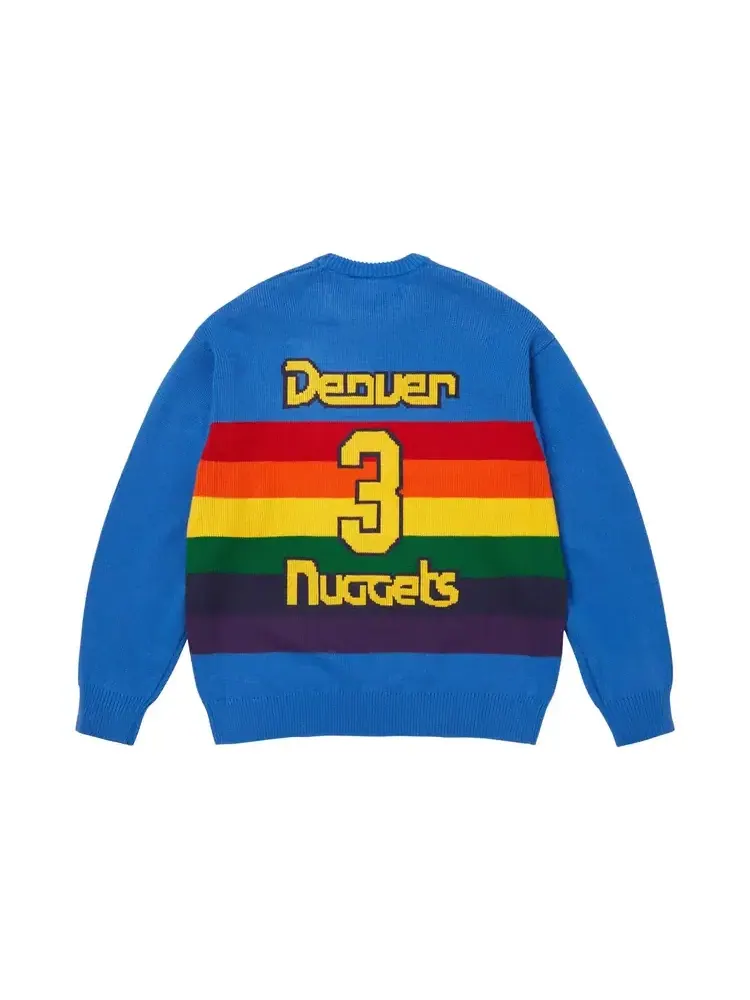 Свитер Supreme x Mitchell & Ness Teams — изображение 2 из 2, синий