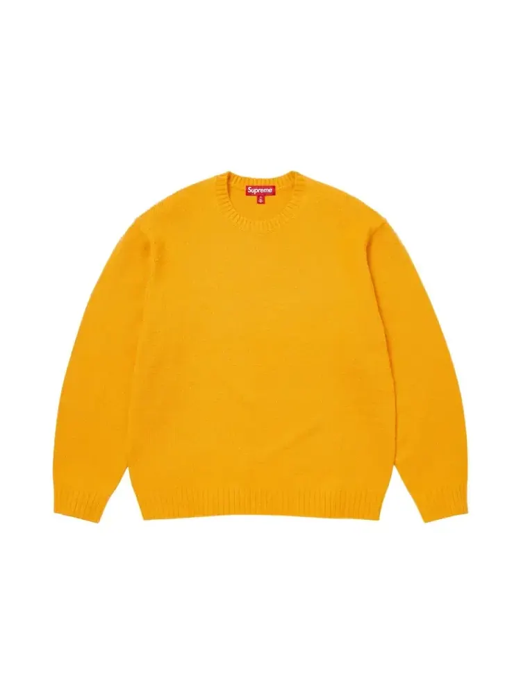 Свитер Supreme Pilled Sweater 'Gold' — изображение 1 из 2, золото