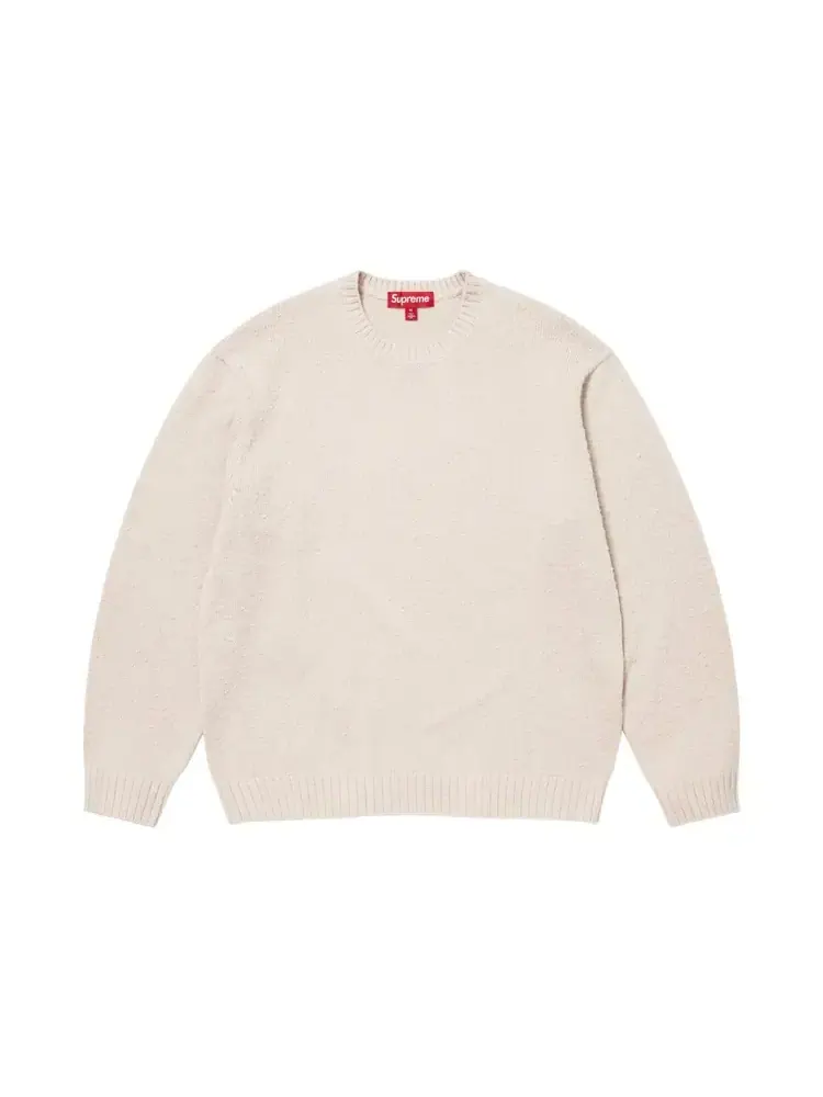 Свитер Supreme с рюшами «Камень» — изображение 1 из 2, серый
