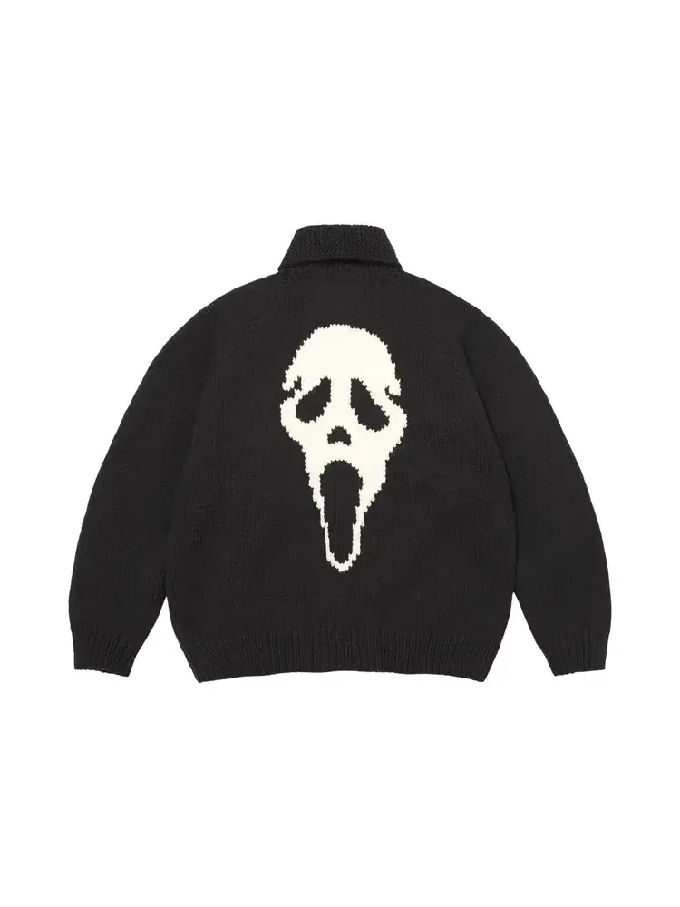 Свитер Supreme Ghostface Cowichan — изображение 2 из 2, черный