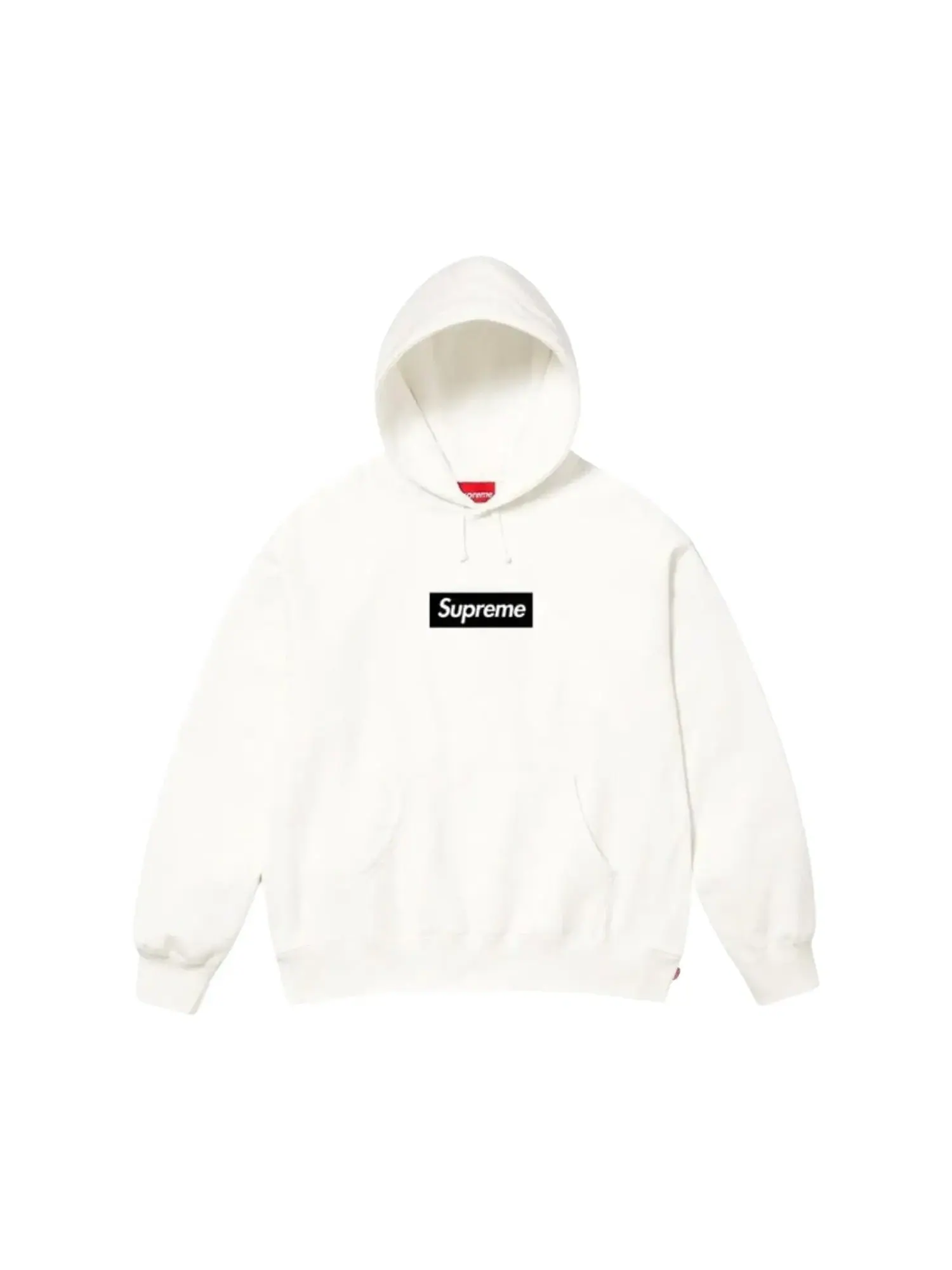 Толстовка Supreme Paris Box Logo Hooded Sweatshirt — изображение 1 из 2, белый