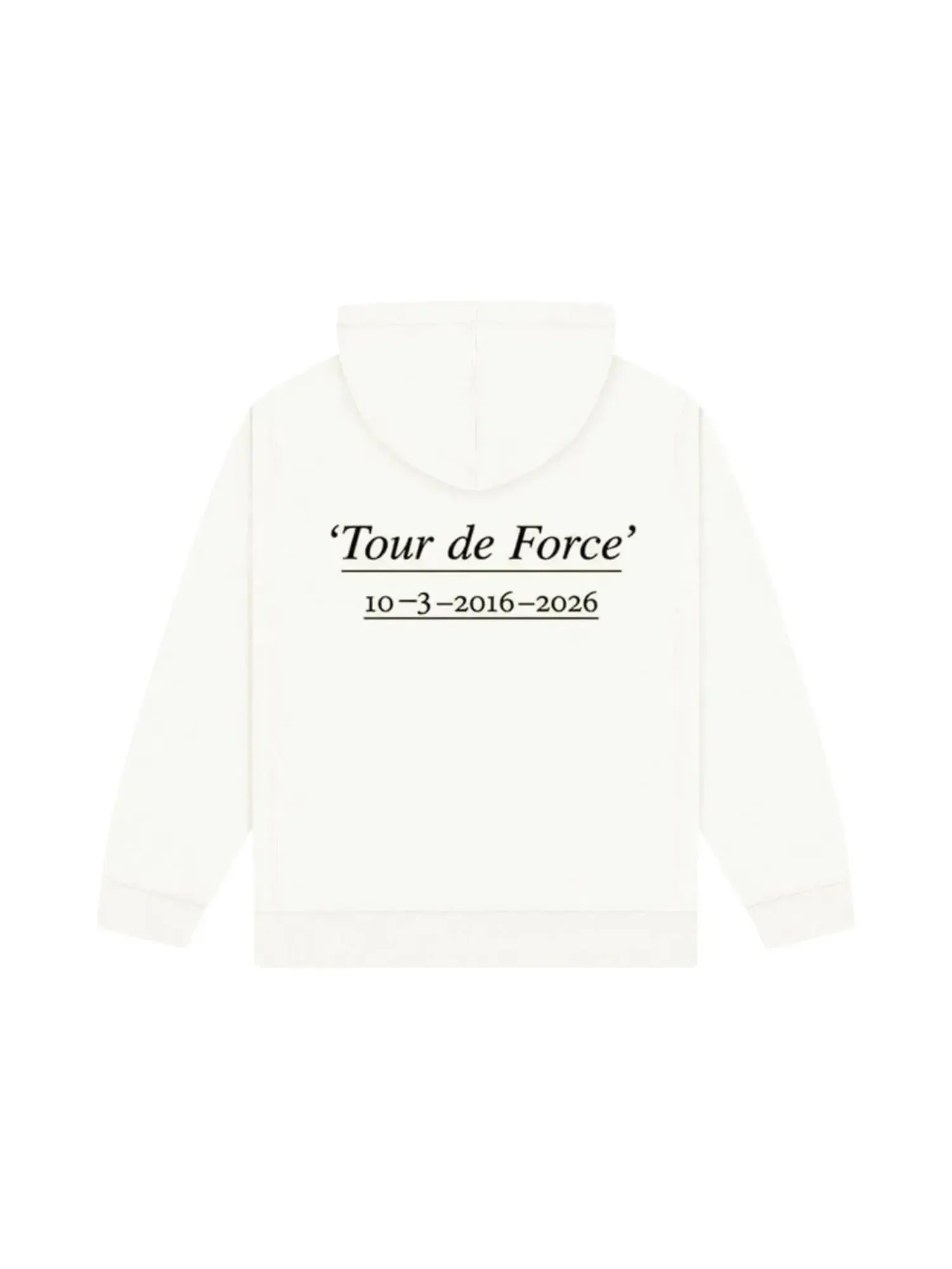 Толстовка Supreme Paris Box Logo Hooded Sweatshirt — изображение 2 из 2, белый