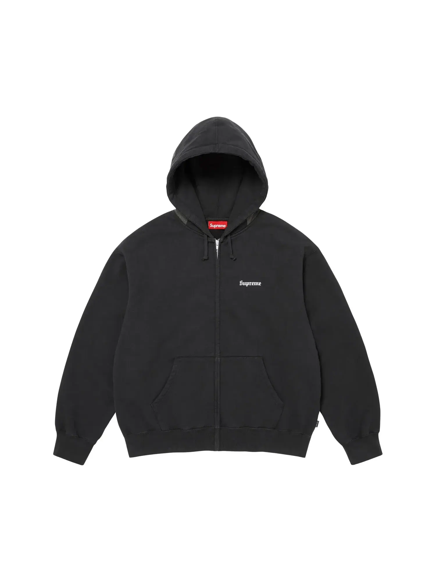 Толстовка Supreme Paris Is Burning Zip Up Hooded Sweatshirt — изображение 1 из 2, черный