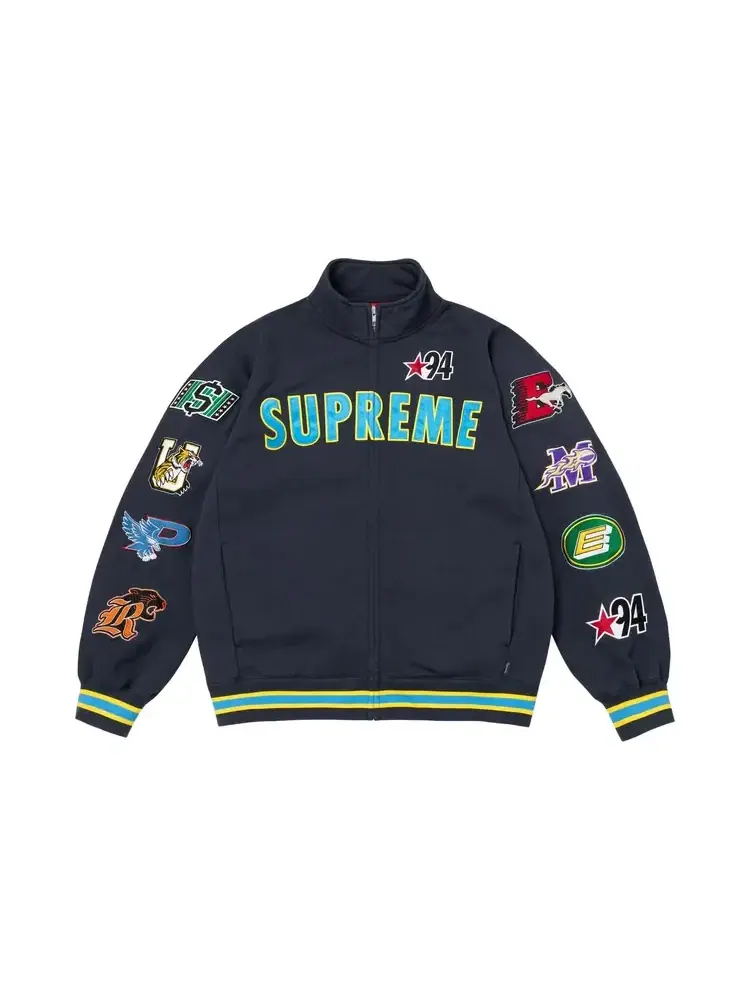 Толстовка на молнии Supreme Mascots — изображение 1 из 1, синий