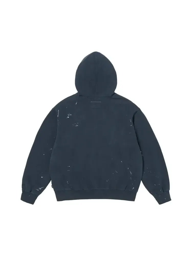 Толстовка Supreme x MM6 Maison Margiela с логотипом в виде коробки и застежкой-молнией — изображение 2 из 2, синий