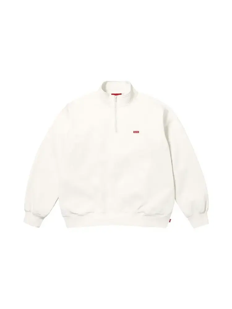 Пуловер Supreme Small Box Half Zip — изображение 1 из 1, белый