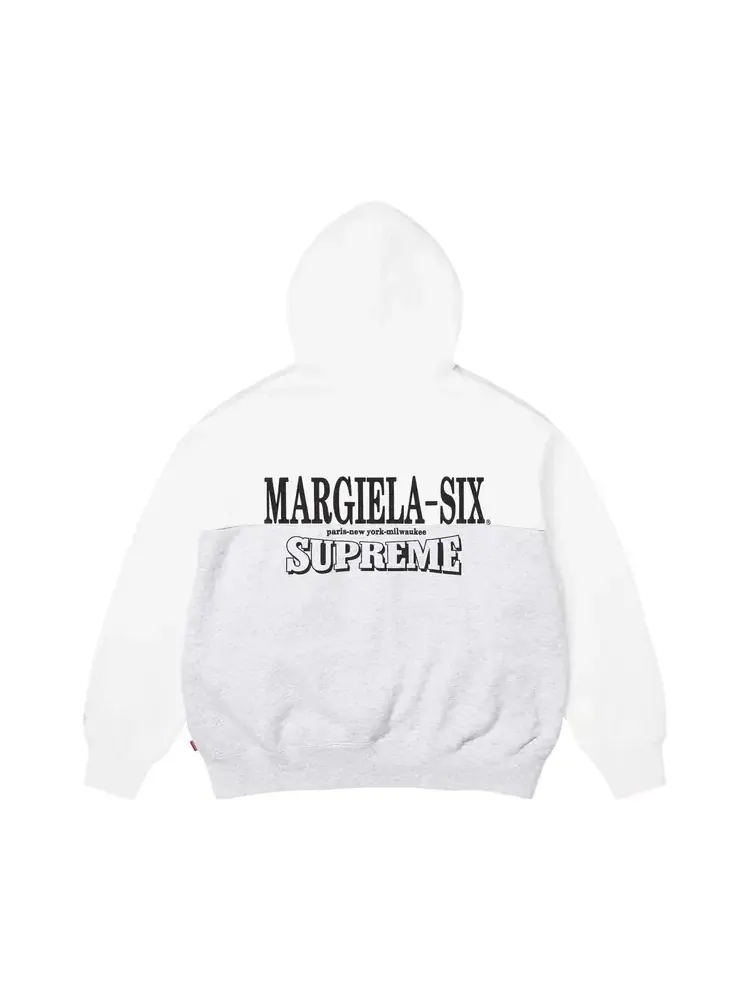 Толстовка Supreme x MM6 Maison Margiela Eagle на молнии — изображение 2 из 2, серый