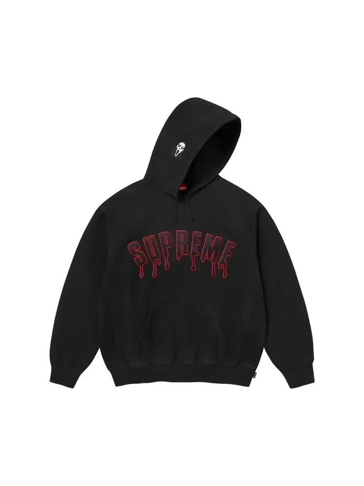 Толстовка с капюшоном Supreme Ghostface Arc — изображение 1 из 1, черный