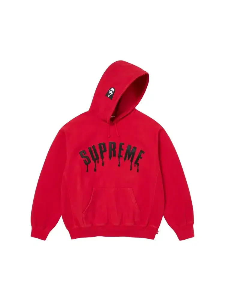 Толстовка с капюшоном Supreme Ghostface Arc — изображение 1 из 1, красный