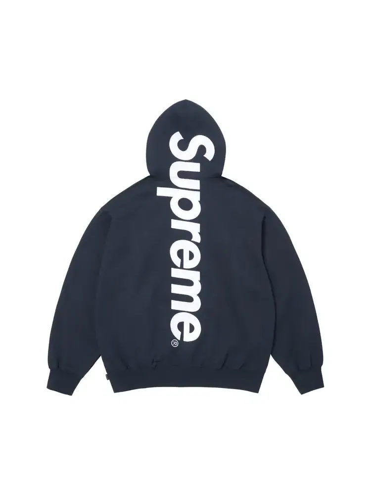 Толстовка с капюшоном Supreme — изображение 2 из 2, синий