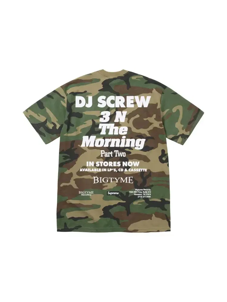 Футболка Supreme x Dj Screw Suc Tee — изображение 2 из 2, зеленый
