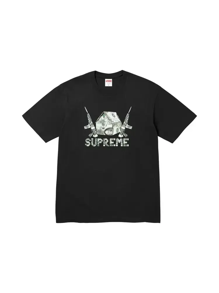 Футболка Supreme Origami Tee — изображение 1 из 1, черный