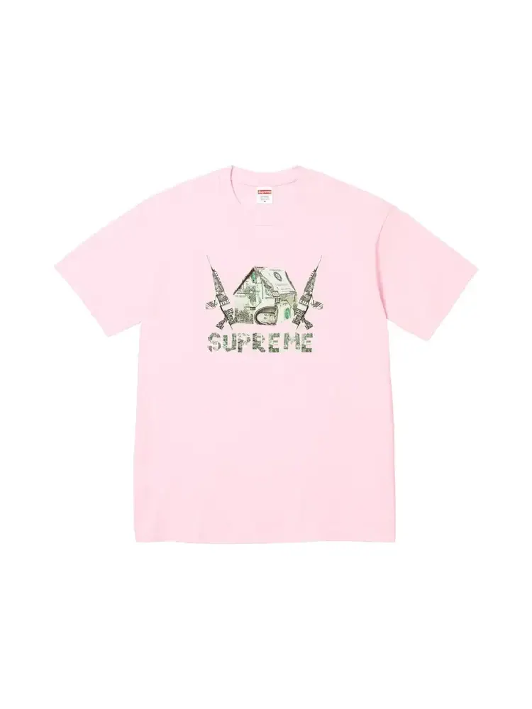 Футболка Supreme Origami — изображение 1 из 1, розовый