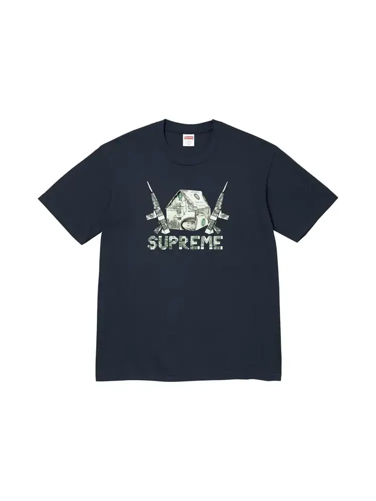 Футболка Supreme Origami Tee — изображение 1 из 1, синий