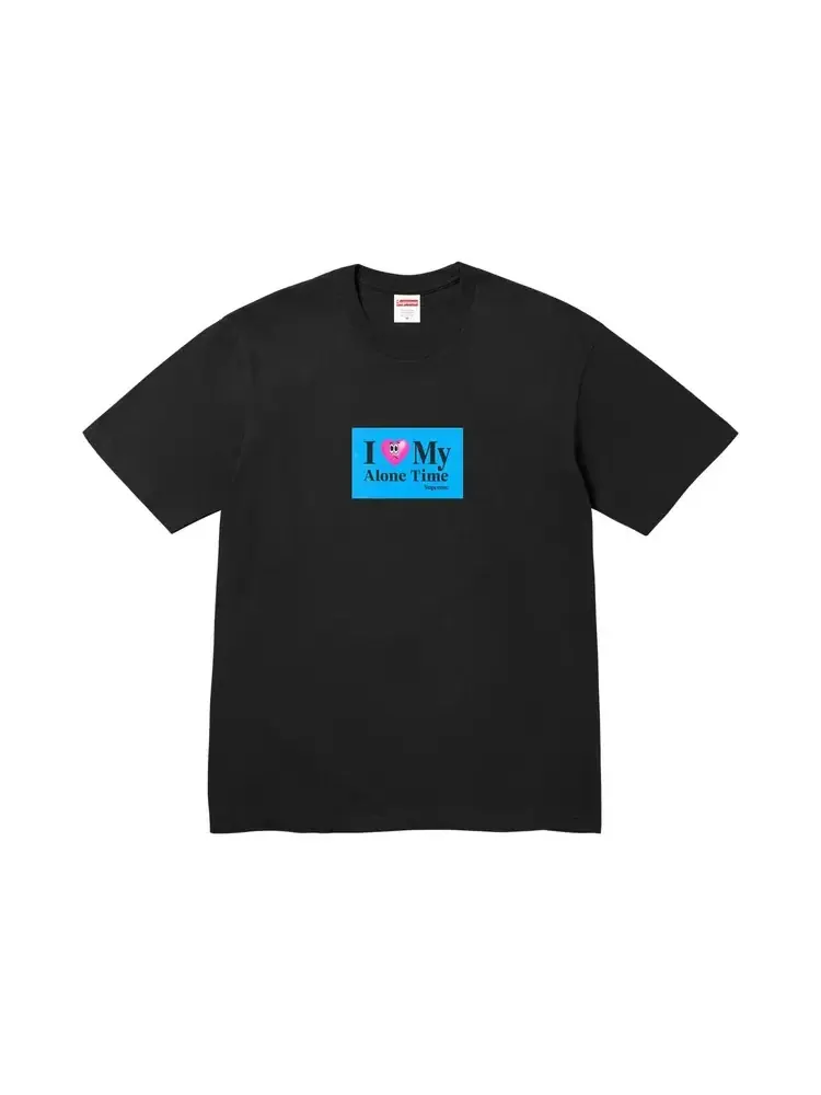 Футболка Supreme Alone Time — изображение 1 из 1, черный