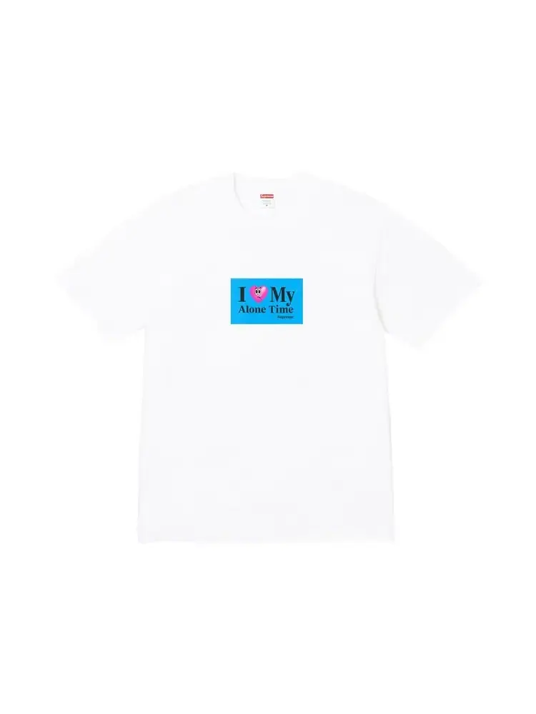 Футболка Supreme Alone Time Tee — изображение 1 из 1, белый