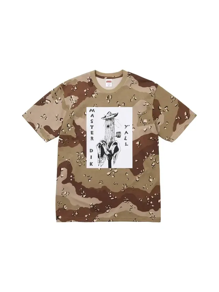 Футболка Supreme x Mike Kelley — изображение 1 из 2, коричневый