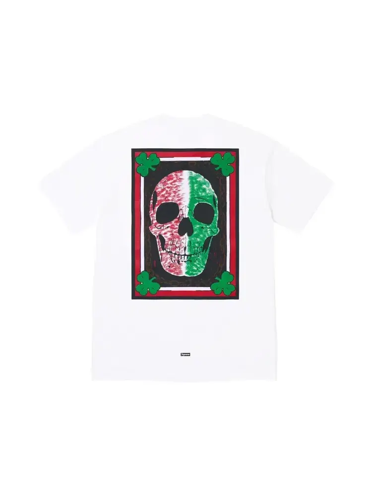 Футболка Supreme x Mike Kelley Banner Tee — изображение 2 из 2, белый