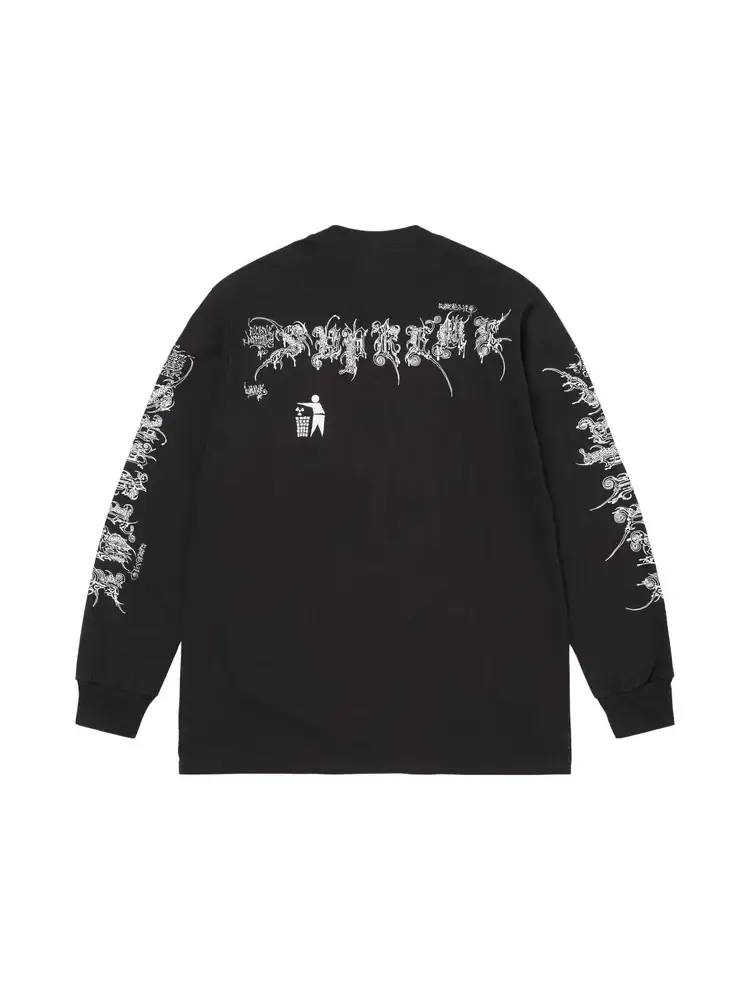Футболка с длинными рукавами Supreme Wombat — изображение 2 из 2, черный