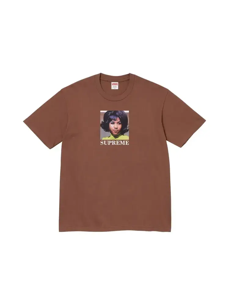 Футболка Supreme Aretha Tee — изображение 1 из 1, коричневый