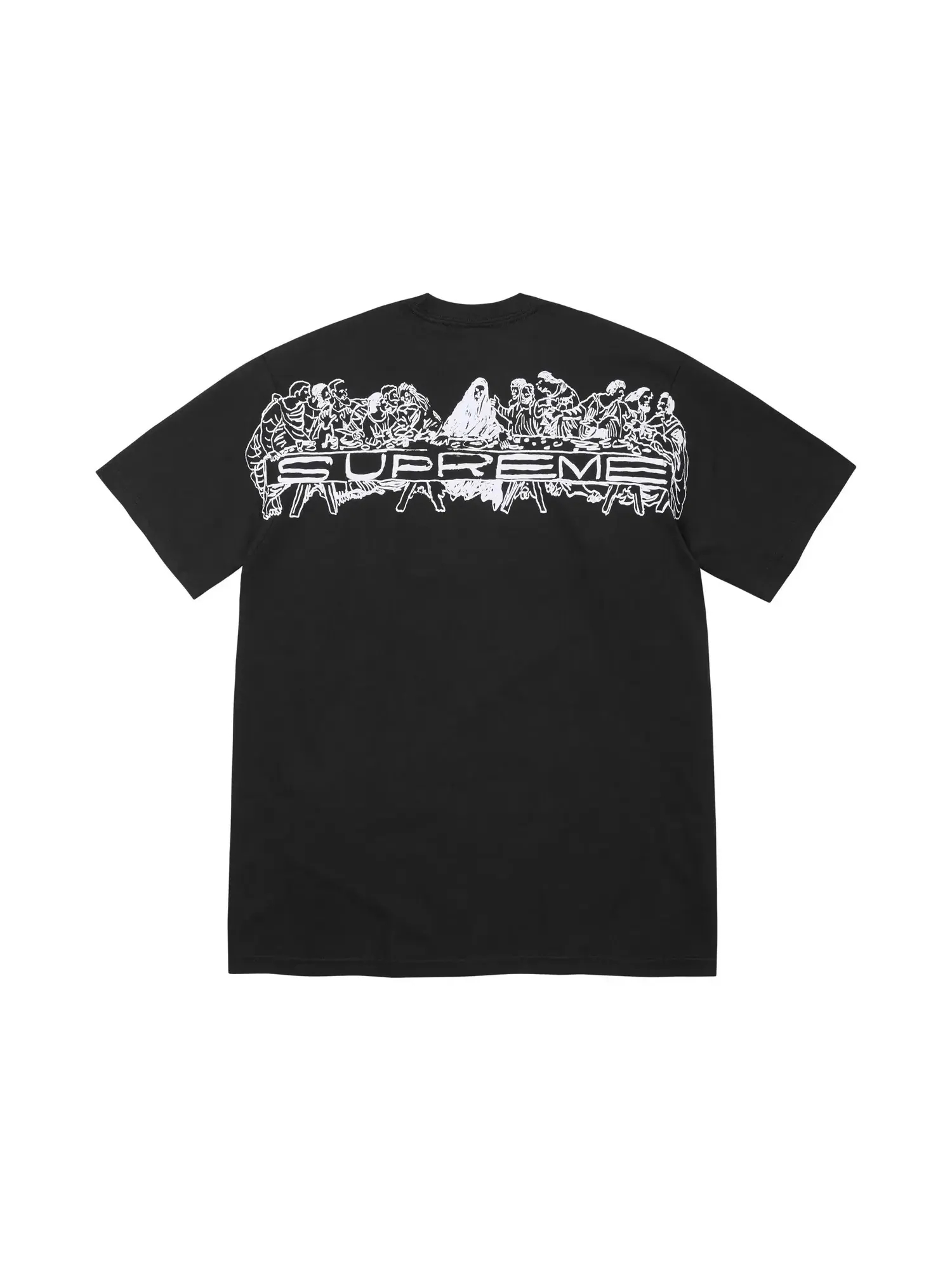Футболка Supreme Supper Tee — изображение 2 из 2, черный