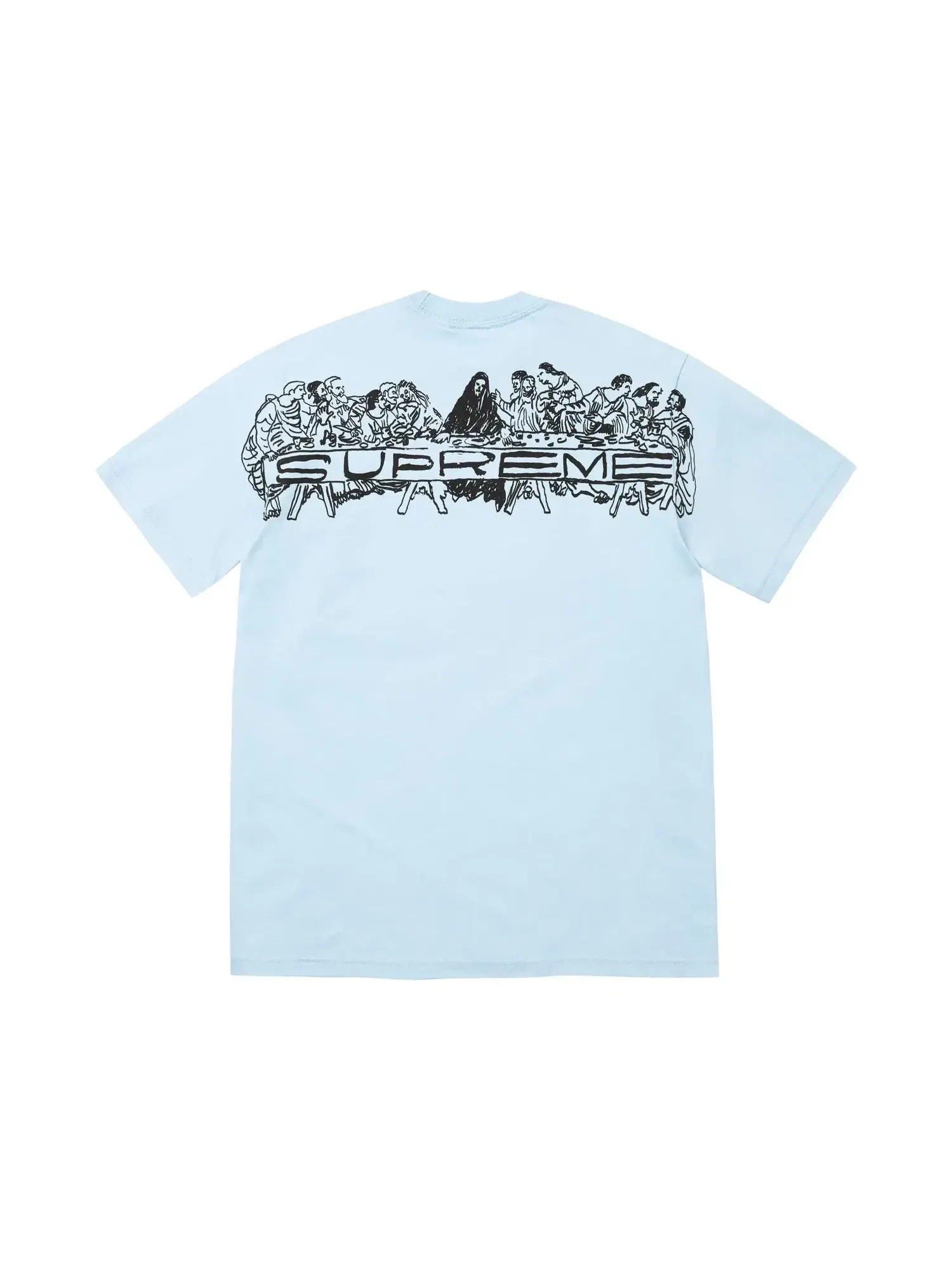 Футболка Supreme Supper Tee — изображение 2 из 2, синий