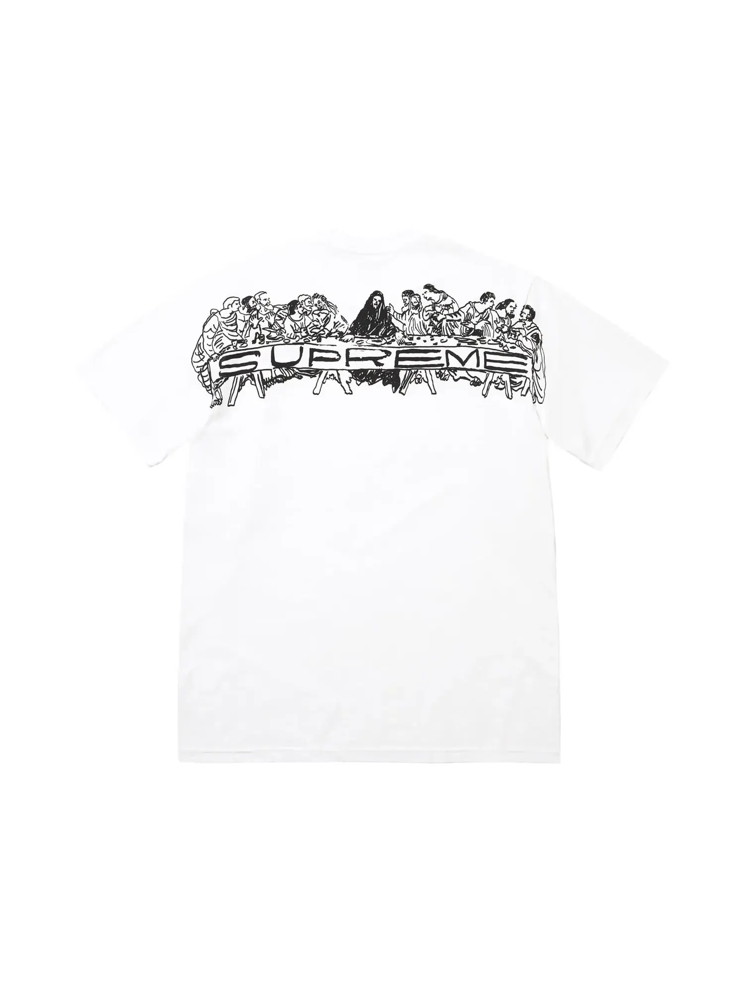 Футболка Supreme Supper Tee — изображение 2 из 2, белый