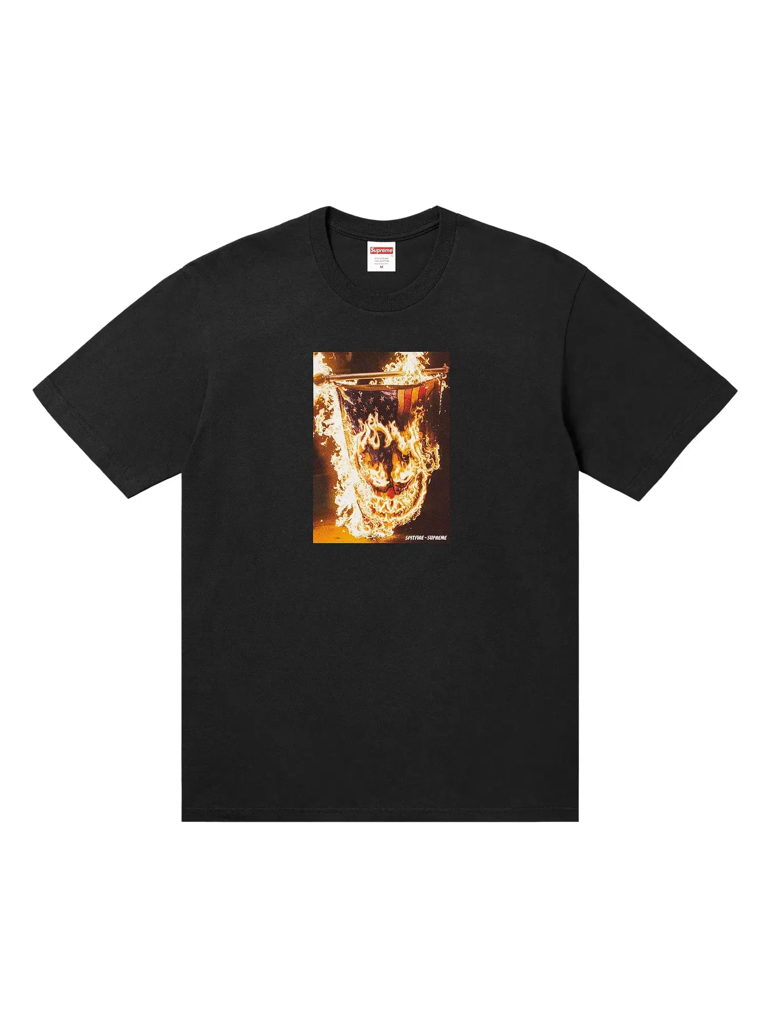 Футболка Supreme x Spitfire Flag Tee — изображение 1 из 2, черный