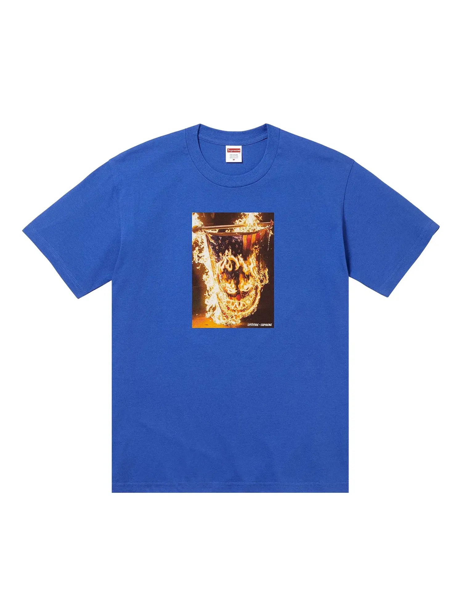 Футболка Supreme x Spitfire Flag Tee — изображение 1 из 2, королевский