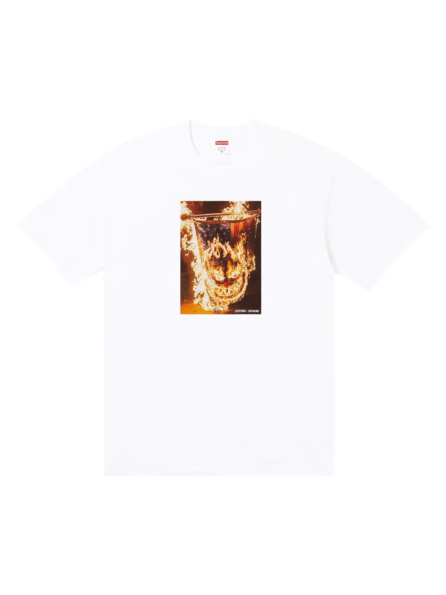 Футболка Supreme x Spitfire Flag Tee — изображение 1 из 2, белый