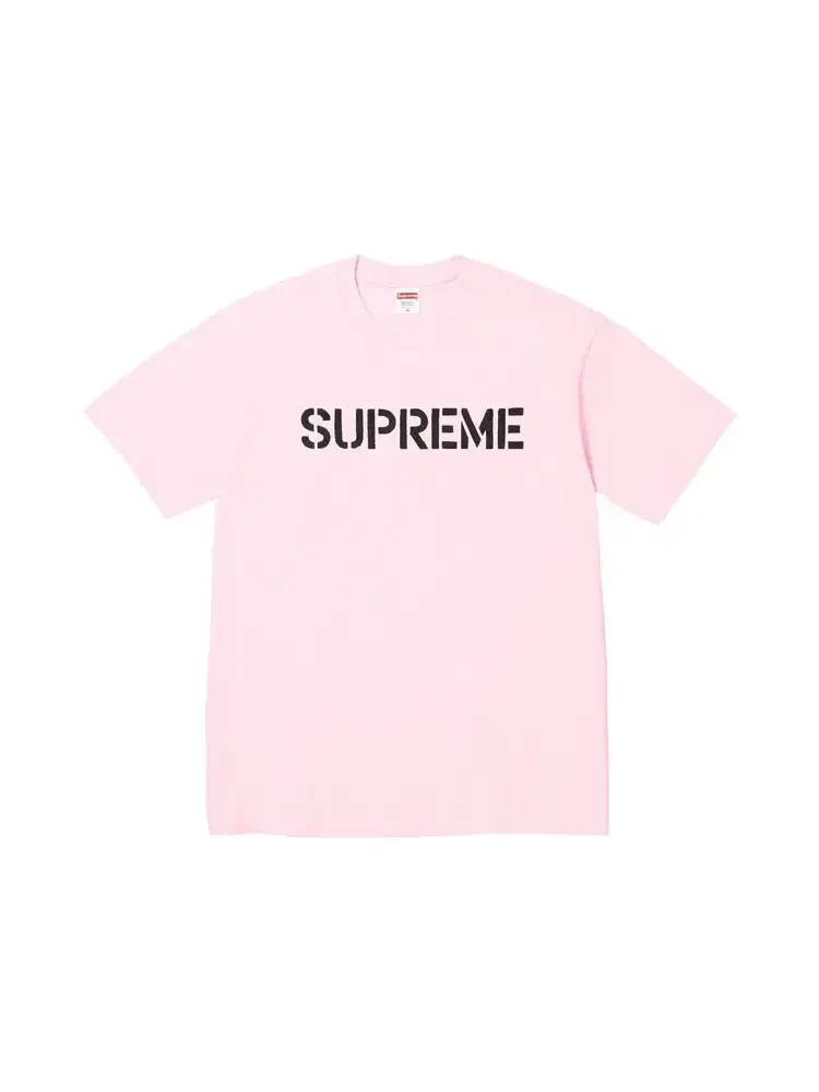 Футболка Supreme Hard Tee — изображение 1 из 2, розовый