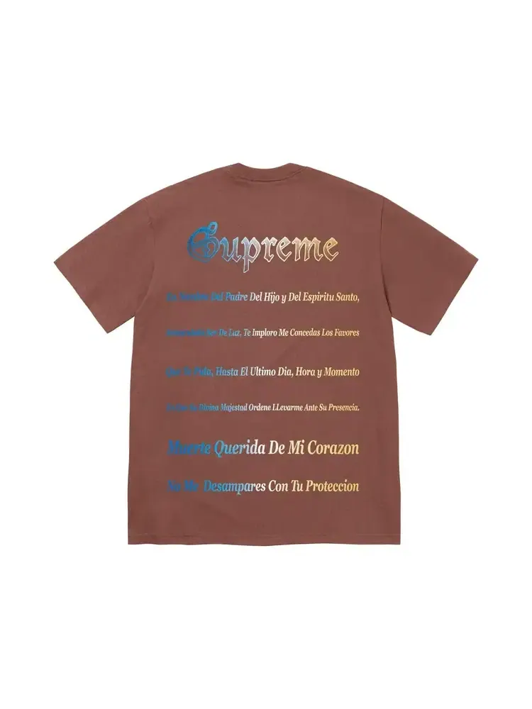 Футболка Supreme Grim Reaper Tee — изображение 2 из 2, коричневый