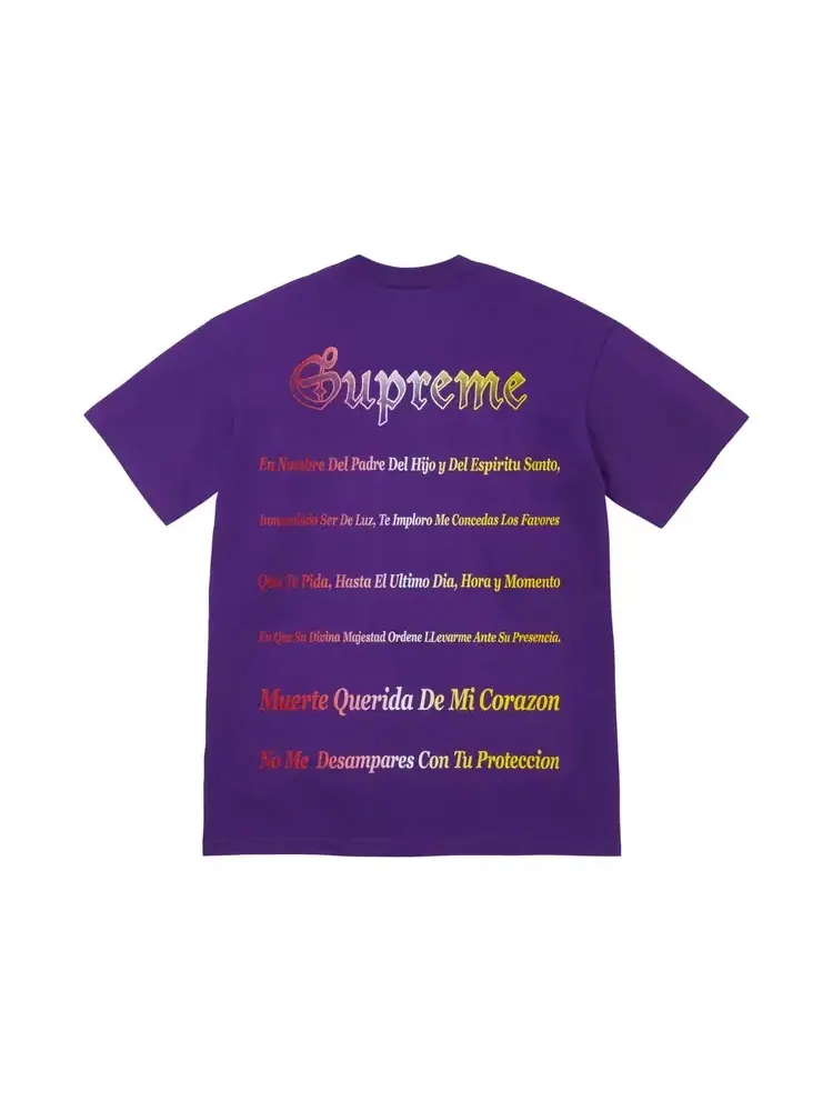 Футболка Supreme Grim Reaper — изображение 2 из 2, фиолетовый