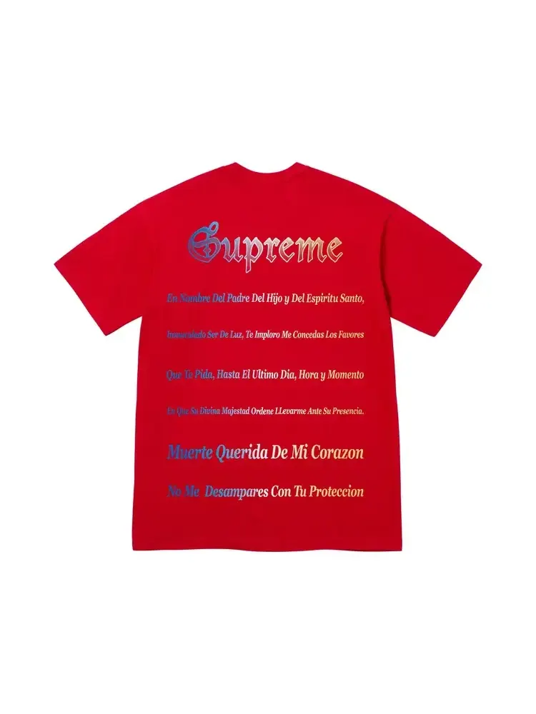 Футболка Supreme Grim Reaper Tee — изображение 2 из 2, красный