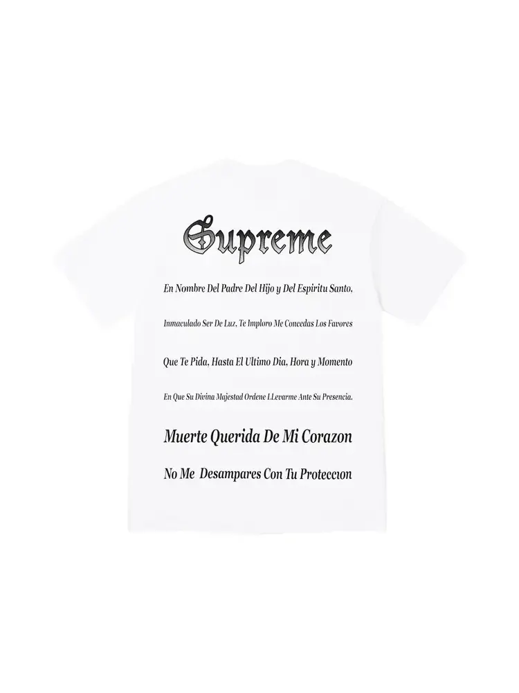Футболка Supreme Grim Reaper — изображение 2 из 2, белый