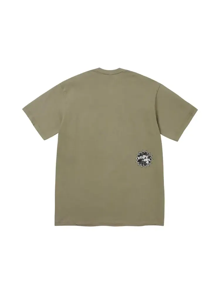 Футболка Supreme God Save Us Tee — изображение 2 из 2, зеленый