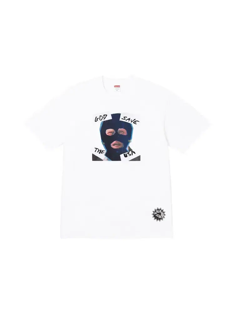 Футболка Supreme God Save Us Tee — изображение 1 из 2, белый