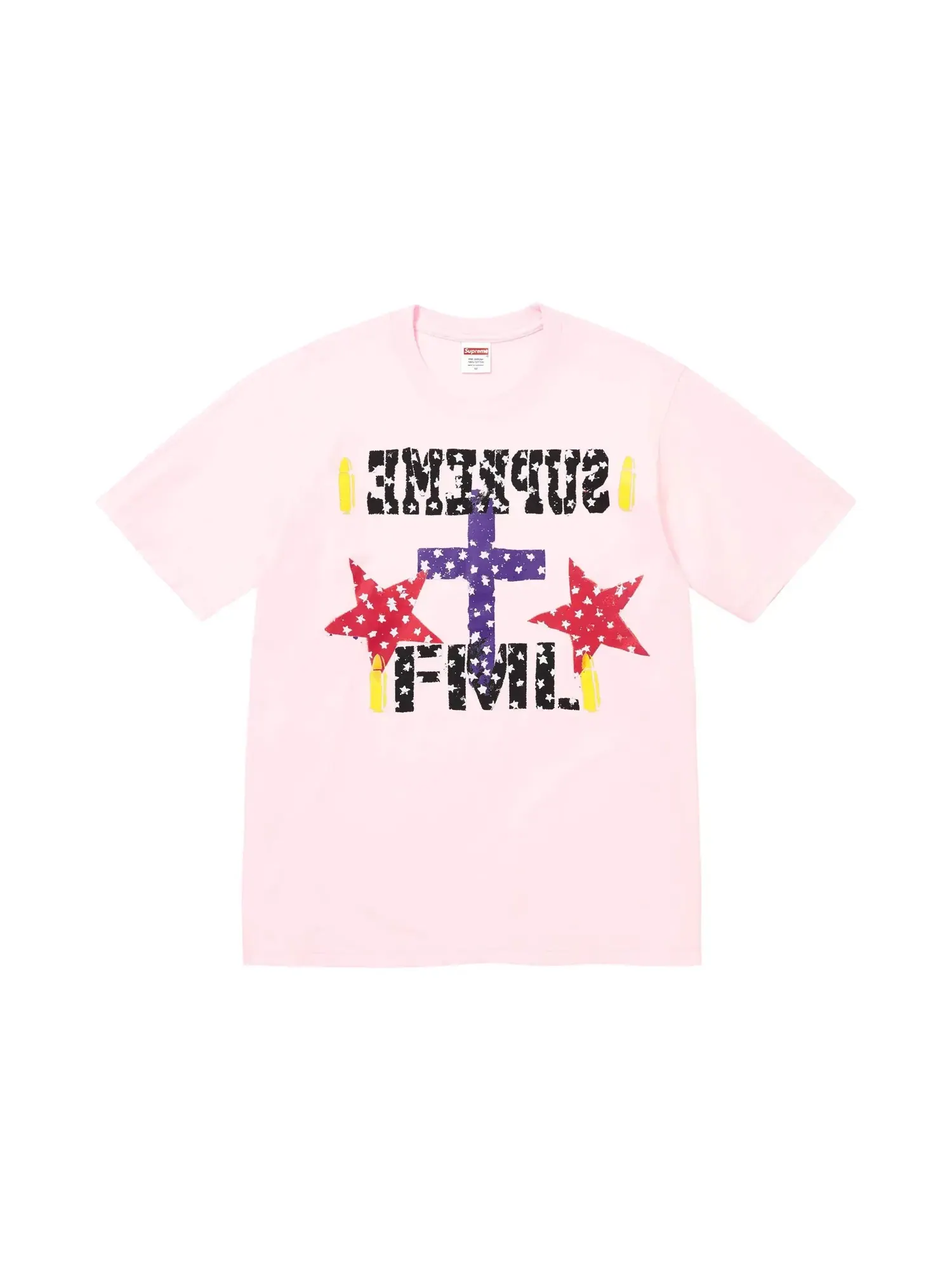 Футболка Supreme Fml — изображение 1 из 1, розовый