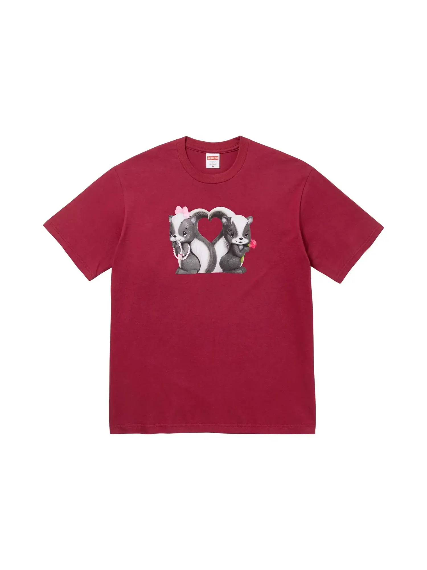 Футболка Supreme Skunk Tee — изображение 1 из 1, красный
