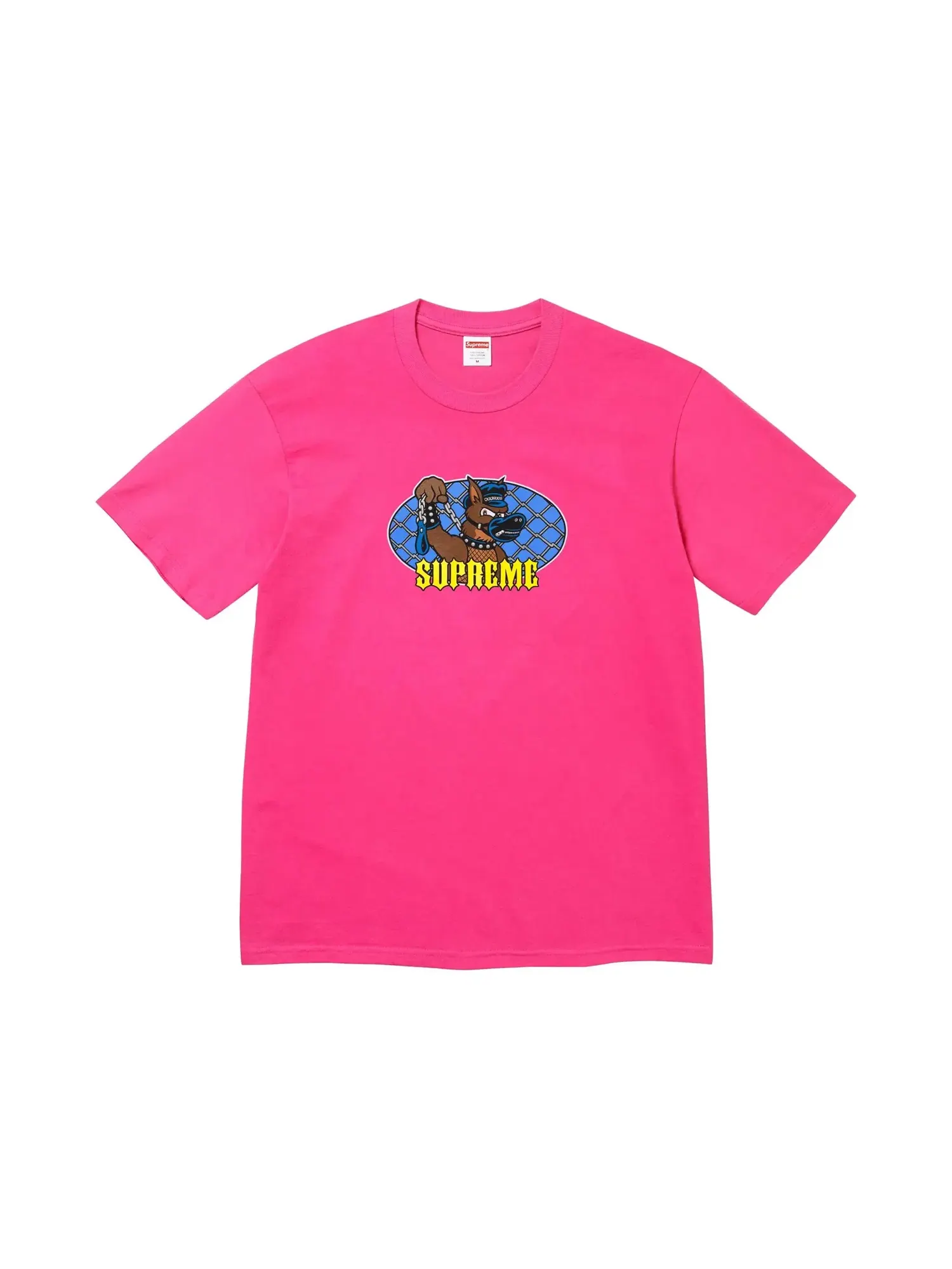 Футболка Supreme Leash Tee цвета фуксии — изображение 1 из 1, фуксия