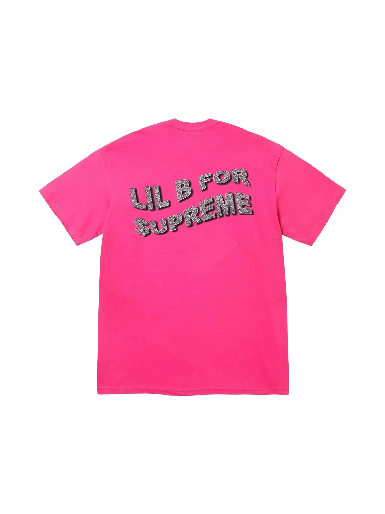 Футболка Supreme Based Tee цвета фуксии — изображение 2 из 2, фуксия