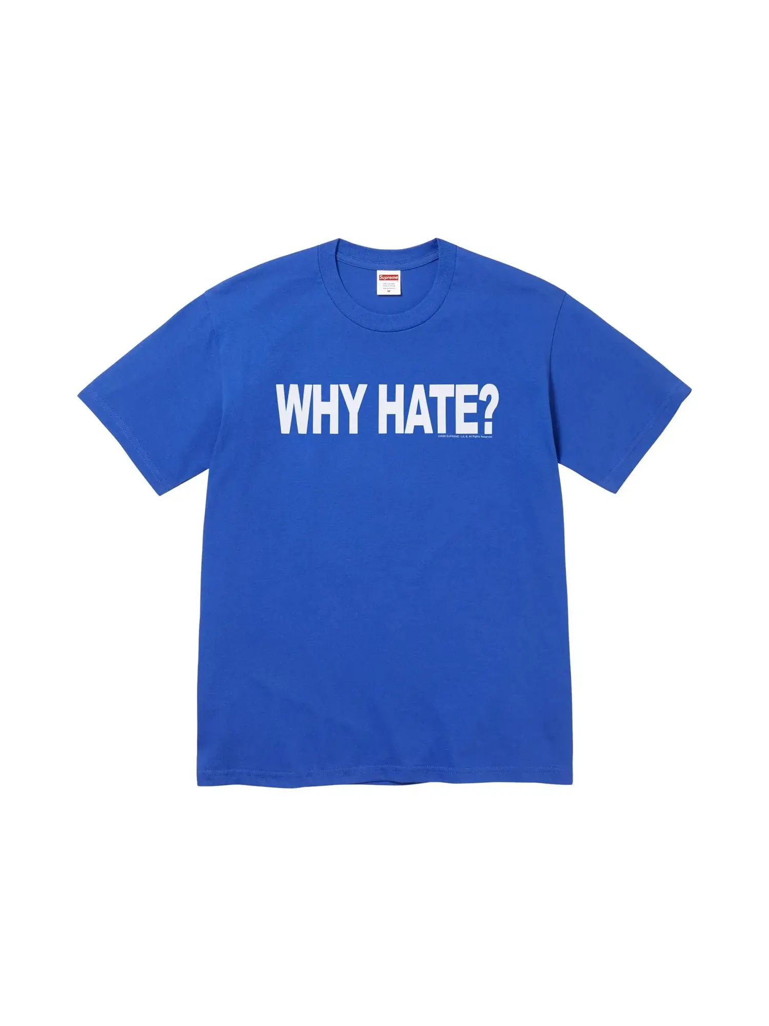 Футболка Supreme Based Tee — изображение 1 из 2, королевский