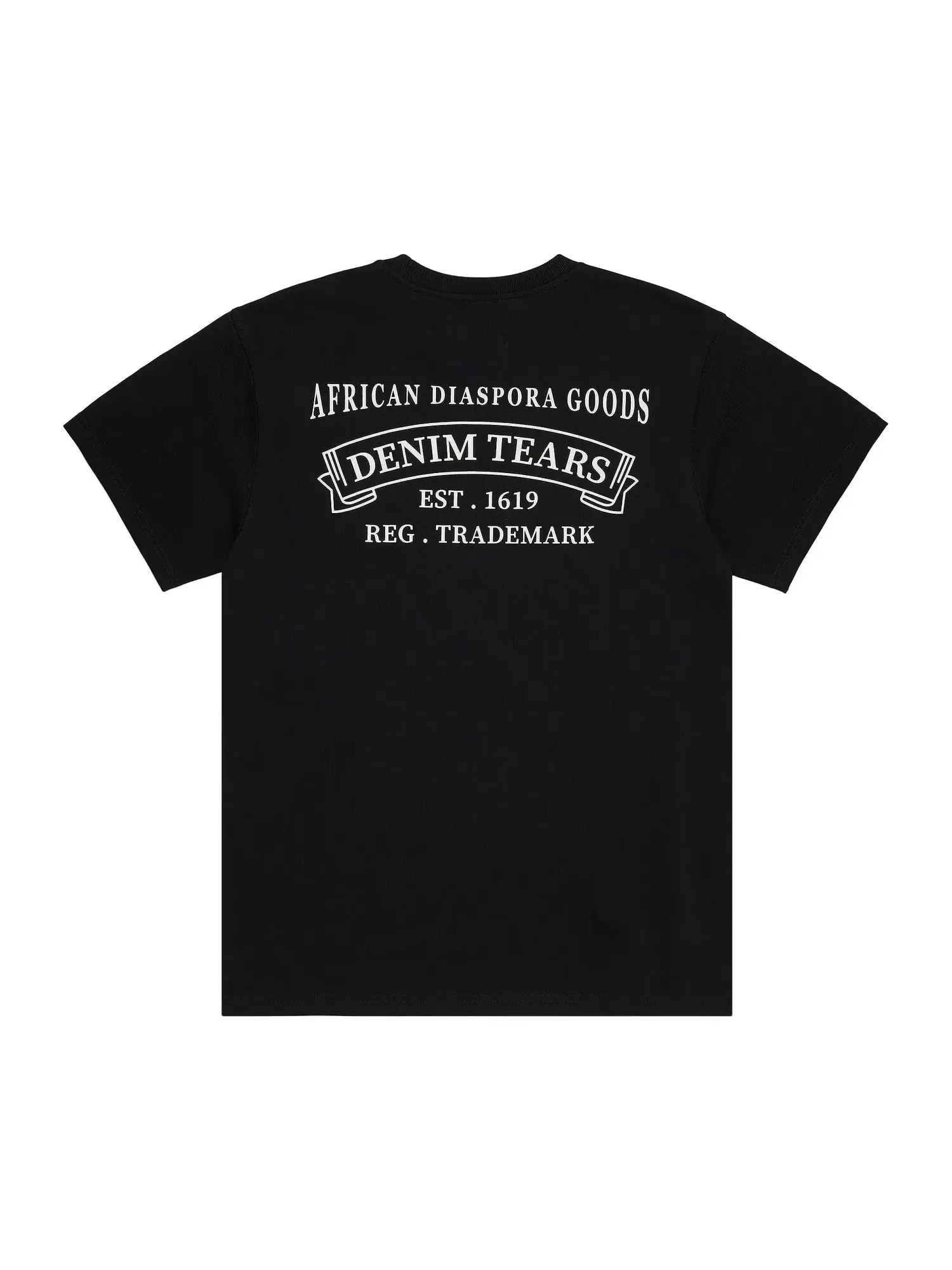 Футболка Denim Tears Adg Banner Tee — изображение 2 из 3, черный