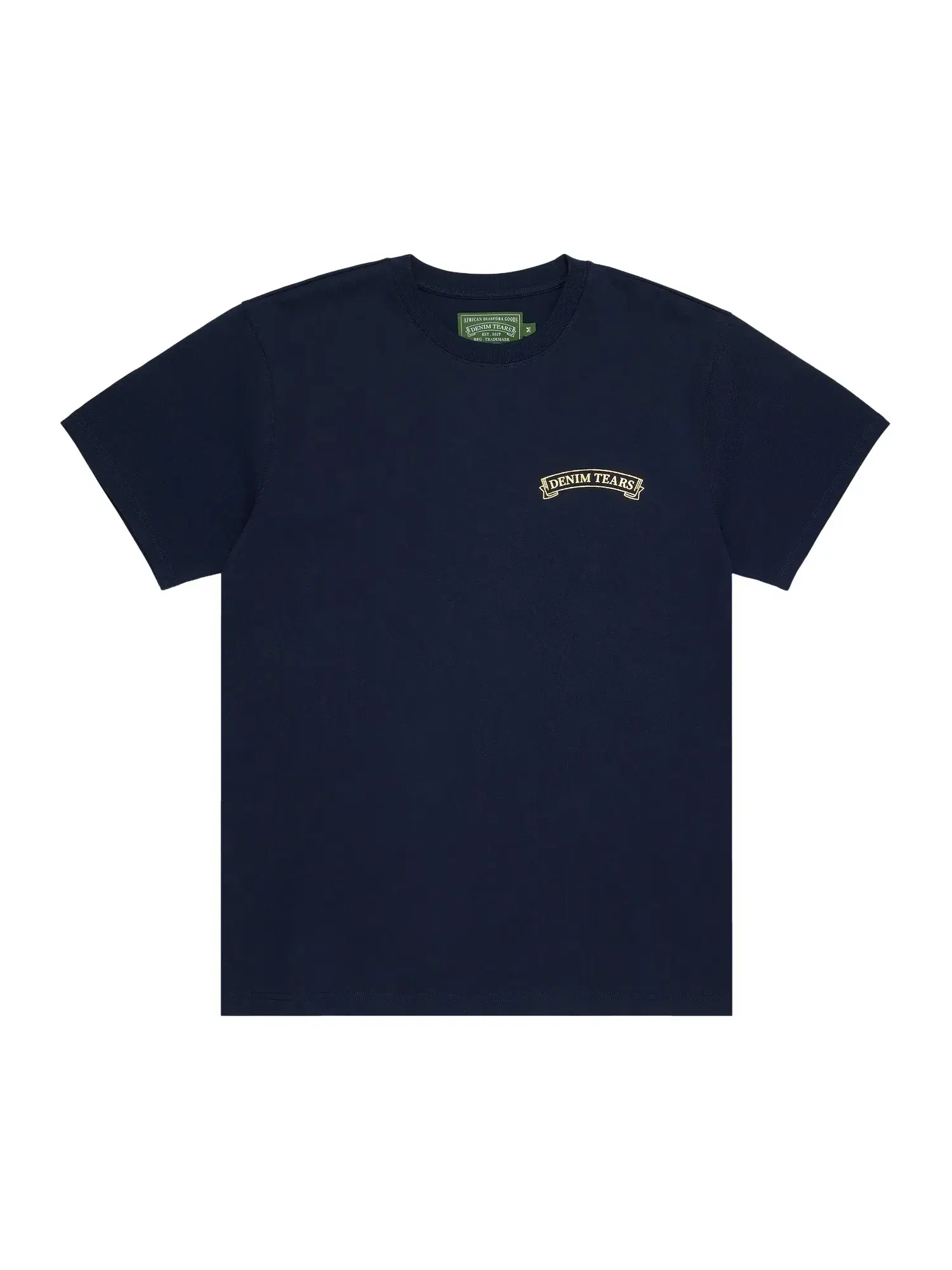 Футболка Denim Tears Adg Banner Tee — изображение 1 из 2, темно-синий